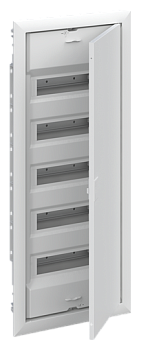 Щит внутреннего монтажа-60 м UK600 пластиковый с самозажимными N/PE  клеммами  ABB