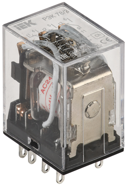 Реле промежуточное РЭК78/3(MY3) 5А 24В АC IEK