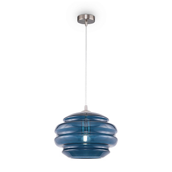 Подвесной светильник 1*E27 60Вт Никель IP20 Ruche P079PL-01BL Maytoni