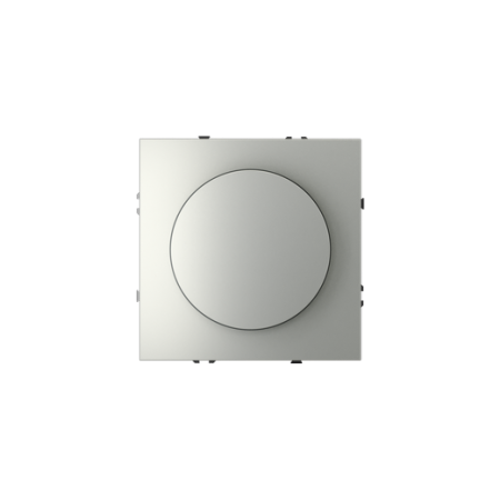 Светорегулятор встраиваемый Voltum S70 поворотно-нажимной 600 Вт, (сталь)