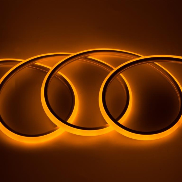 Лента "Гибкий Неон" GLS-2835-120-9.6-220-BNL-IP67-Y катушка 50м General