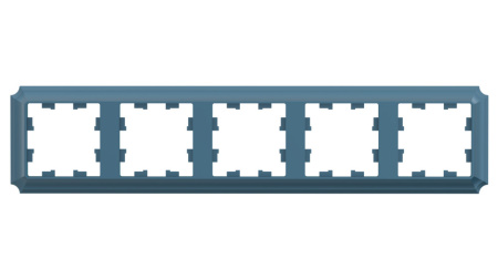 ATLASDESIGN ANTIQUE 5-постовая РАМКА, универсальная, ИЗУМРУД Schneider Electric