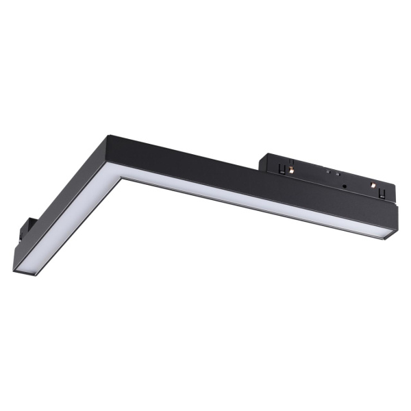 Трековый св-к для низков.шинопровода IP20 LED 4000K 24W 48V FLUM черный C NOVOTECH