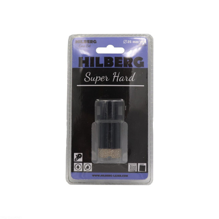 Коронка алмазная 25 мм Super Hard M14 HH625 Hilberg