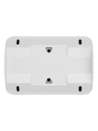 Розетка угловая двойная 2П открытой установки с з/ш IP20 250В 10А белая "Ладога" TDM