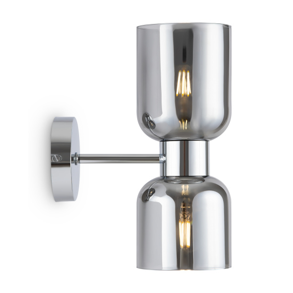 Настенный светильник (бра) 2*E27 60Вт Хром IP20 Savia FR5203WL-02CH1 Freya