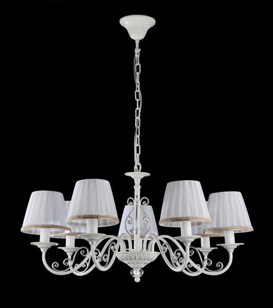 Люстра 7*E14 40Вт Белый IP20 Sunrise FR2290PL-07W Freya