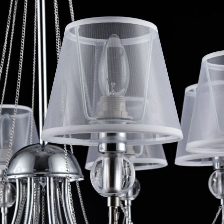 Люстра 8*E14 40Вт Хром IP20 Beverly FR5661-PL-08-CH Freya