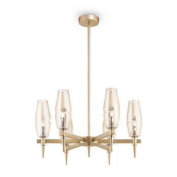 Люстра 6*G9 28Вт Матовое Золото IP20 Lita H002PL-06G Maytoni