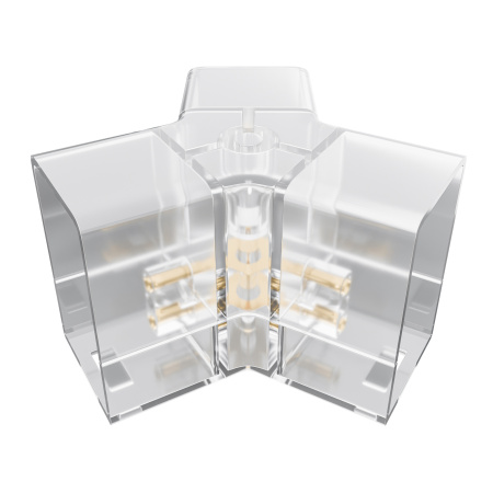 Коннектор для светильников серии NET, тип Y, 230В/50Гц, 60х40х26мм, IP20, полипропилен APEYRON