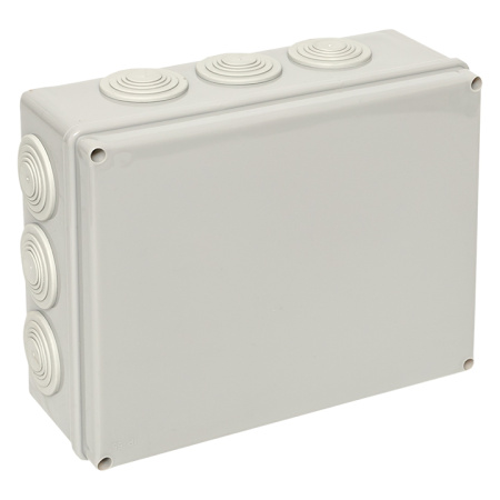 Коробка распределительная КМР-050-043 пылевлагозащитная, 12 мембранных вводов, уплотнительный шнур (240х190х90) PROxima EKF