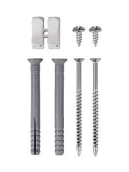 Светильник садово-парковый "СИТИ" НБУ 07-60-002 У1 4-х гранник настенный вниз серый TDM