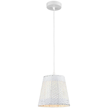 Светильник подвесной Белый/Белый E27 1*40Вт 562-716-01 VELANTE