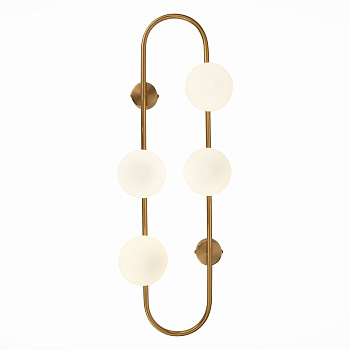 Бра Латунь/Белый G9 4*5Вт SL1149.301.04 ST LUCE