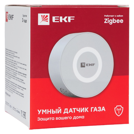 Умный датчик газа Zigbee Connect EKF