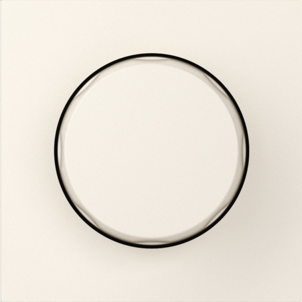 Donel A07 матовый кремовый накладка для светорегулятора поворотного, серия DB