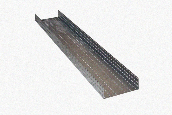 Лоток перфорированный ЛМ 150х25х2000 У3, окрашенный, S1,5