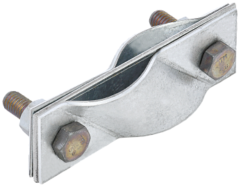 Зажим заземления диагональный стержень-стержень нержавеющая сталь IEK