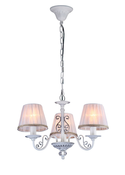 Люстра 3*E14 40Вт Белый IP20 Sunrise FR2290PL-03W Freya