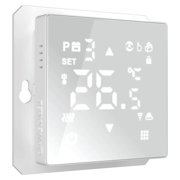 Умный сенсорный терморегулятор для теплого пола A IP20 Werkel