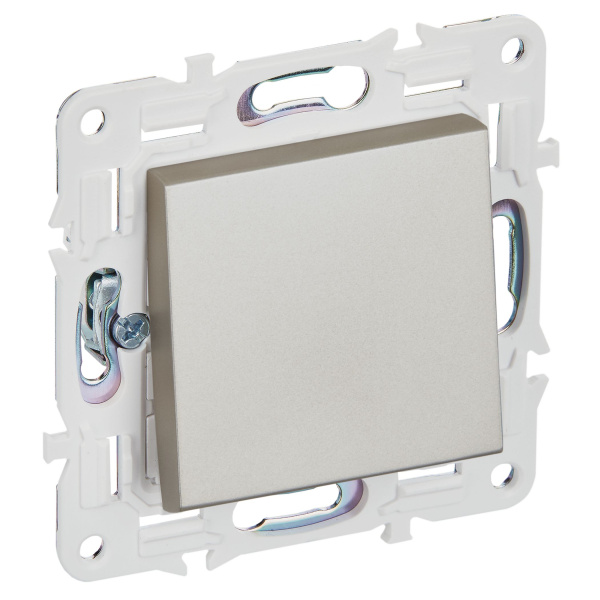 SKANDY Выключатель 1-клавишный перекрестный 10А SK-V03Sh шампань IEK