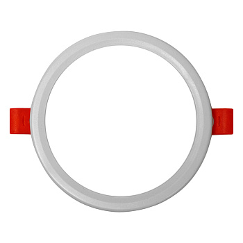 LP-05 Светодиодная панель встраиваемая с регулировкой под посадочное отверстие, 8Вт, 230В/50Гц, 750лм, 4500К, Ø115х24мм, круглая, драйвер на корпусе O