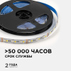 LSE-272 Светодиодная лента 12В, 10Вт/м, RGBW, smd5050+2835, 120д/м, IP20, ширина подложки 10мм, 5м OGM