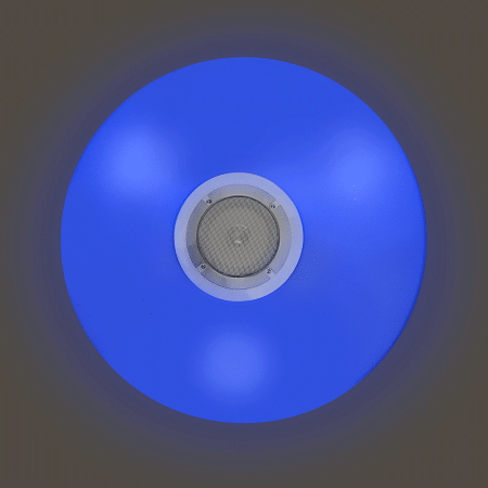 Светильник св/д 72W(4500lm) 2000/4000/6000K RGB+муз 440x400x60 пульт ДУ Simplico Sound General