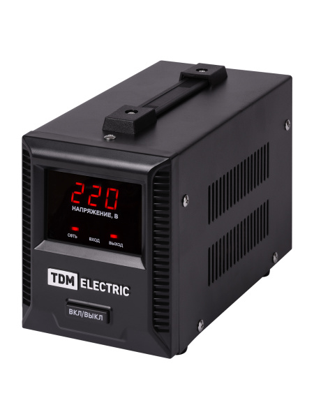 Стабилизатор напряжения БСР1-1,0 кВА электронный переносной TDM Стабилизатор напряжения БСР1-1,0 кВА электронный переносной TDM
