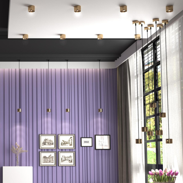 Св-к накл.св/д IP20 LED 4000К 12W 220V PATERA золото NOVOTECH