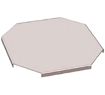 Крышка к крестообразному лотку КЛК 400 УТ1,5 оцинкованный лист S1,0