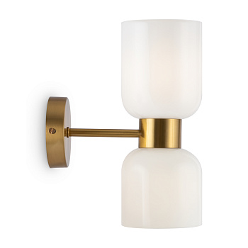 Настенный светильник (бра) 2*E27 60Вт Латунь IP20 Savia FR5203WL-02BS Freya