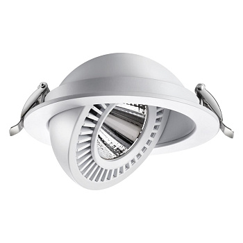 Св-к встр.св/д IP20 LED 18W 1600Лм 4000K 220V GESSO белый NOVOTECH