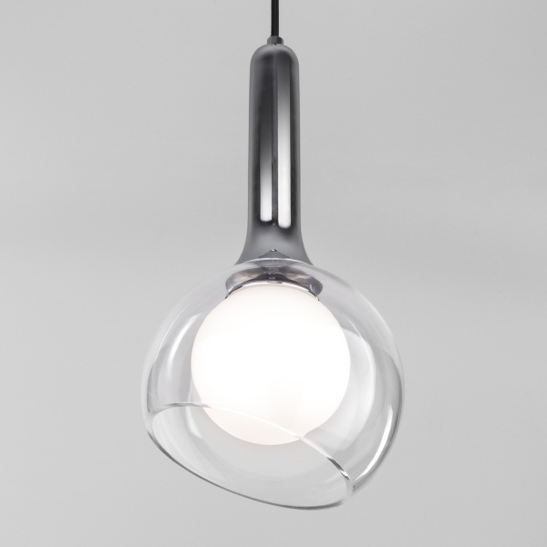 Св-к подвесной 1x7W G9 прозрачный/белый/хром Fantasy 50188/1 EUROSVET