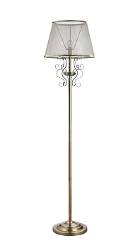 Напольный светильник (торшер) 1*E14 40Вт Бронза Антик IP20 Driana FR2405-FL-01-BZ Freya