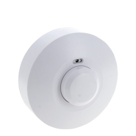 Микроволновый датчик движения бел, 1200Вт 360гр, до 20м IP20 MW-703 PROxima EKF