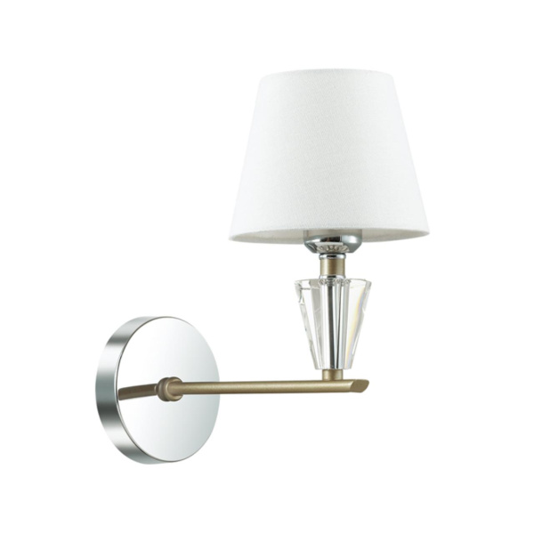 Бра E27 1*60W 220V LORAINE хром,золотой LUMION