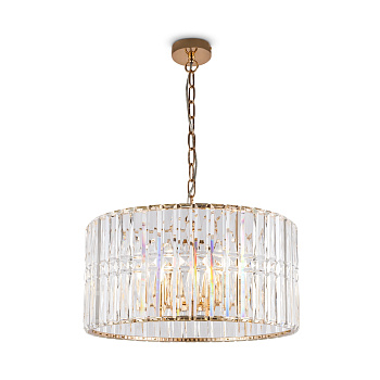 Подвесной светильник 6*E14 60Вт Золото IP20 Facet MOD094PL-06G Maytoni