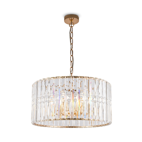 Подвесной светильник 6*E14 60Вт Золото IP20 Facet MOD094PL-06G Maytoni