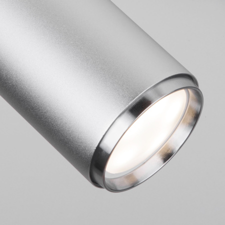 Трековый светильник для однофазного шинопровода 1*GU10 хром матовый IP20 Svit (a050252) Elektrostandard