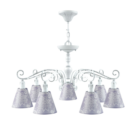 Люстра 7*E14 40Вт Матовый Белый IP20 Provence 6 E4-07-WM-LMP-O-3 Maytoni