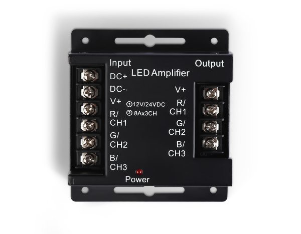 Усилитель для светодиодных лент RGB 24A 12V 288W/ 24V 576W GS11801 Ambrella Light