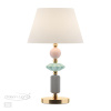 Настольная лампа E27 1*60W 4861/1TB CANDY золотой/раноцветн.керамика/абажур ODEON LIGHT