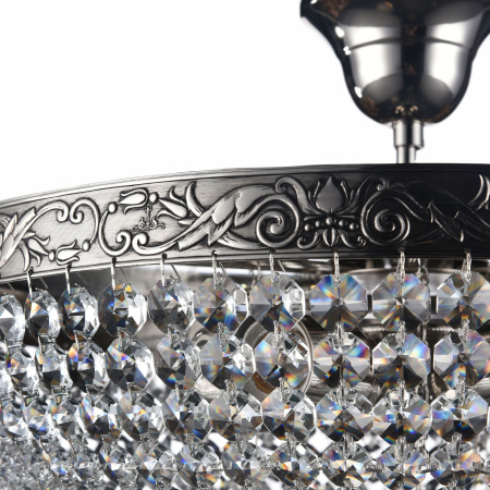 Люстра 5*E27 60Вт Никель Антик IP20 Palace DIA890-CL-05-N Maytoni