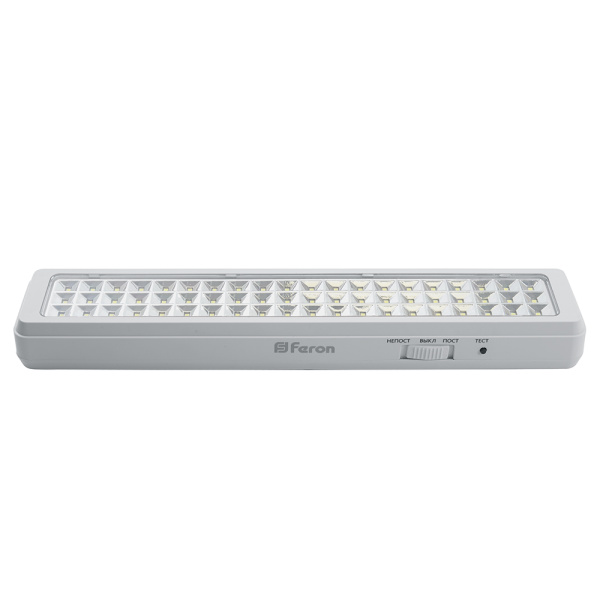 Светильник аварийный, 60 LED AC/DC, белый, EM112 Светильник аварийный, 60 LED AC/DC, белый, EM112