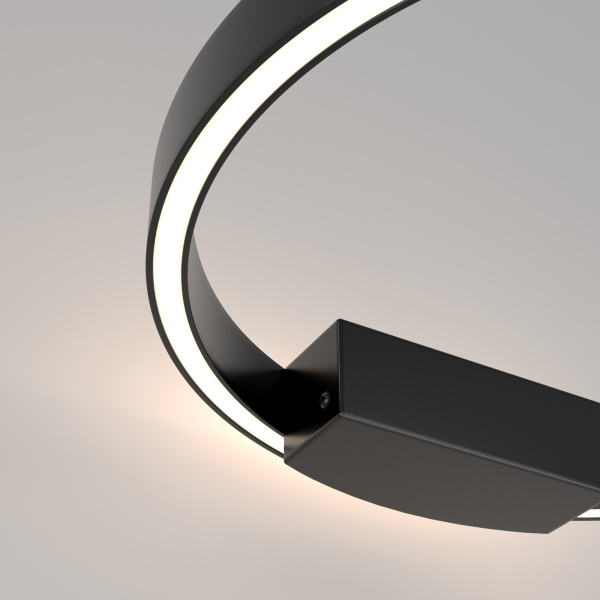 Настенный светильник (бра) LED 23Вт Черный IP20 Rim MOD058WL-L25BK Maytoni