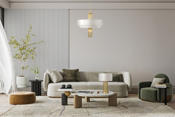 Подвесной светильник 5*E14 40Вт Золото IP20 Impressive MOD151PL-05G Maytoni