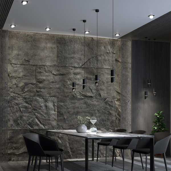 Св-к встр.IP20 GU10 9W 220V LIRIO черный B NOVOTECH