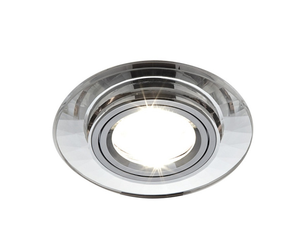 Встраиваемый потолочный точечный светильник 8160 CL хром MR16 D95 mm Ambrella Light