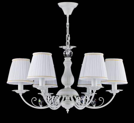 Люстра 6*E14 40Вт Белый IP20 Bianchi FR2307-PL-06-WG Freya